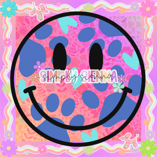 Paw Print Smiley PNG