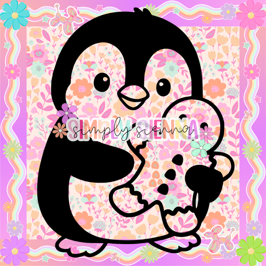 Penguin & Gingy PNG