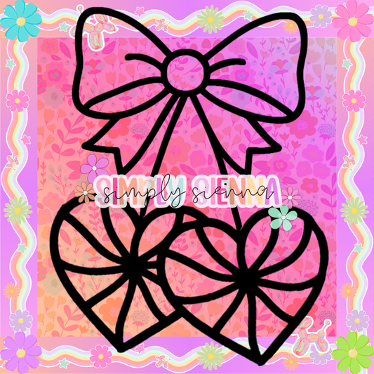 PEPPERMINT HEART CHERRY PNG
