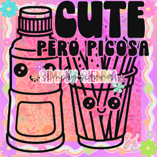 Picosa Tahin & Fruit Cup PNG