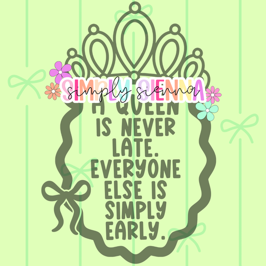 A QUEEN IS NEVER LATE PRINCESS DIARIES PNG