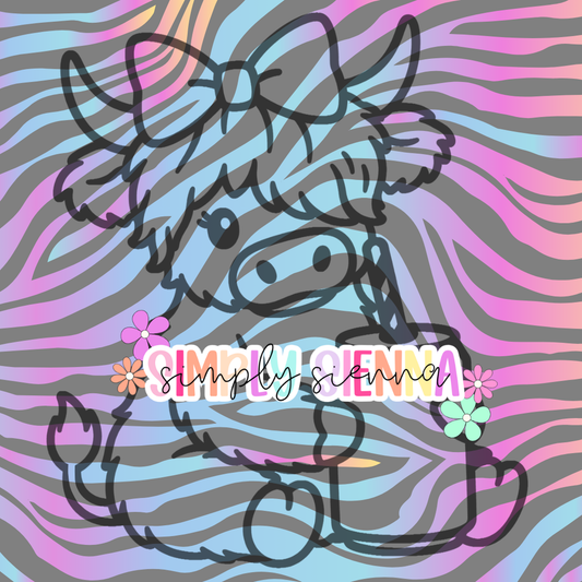 CUTIE HIGHLAND WITH CAN PNG