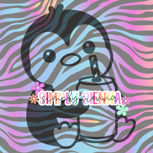 CUTIE PENGUIN WITH CAN PNG