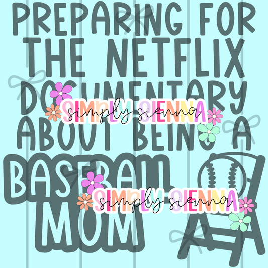 DOCUMENTARY ABOUT BEING A BASEBALL MOM PNG