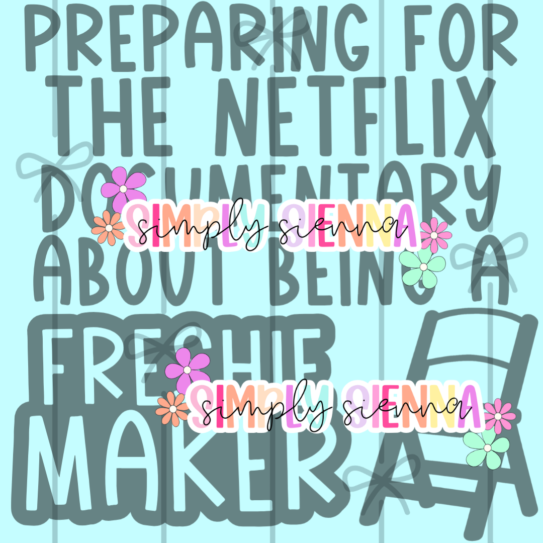 DOCUMENTARY ABOUT BEING A FRESHIE MAKER PNG