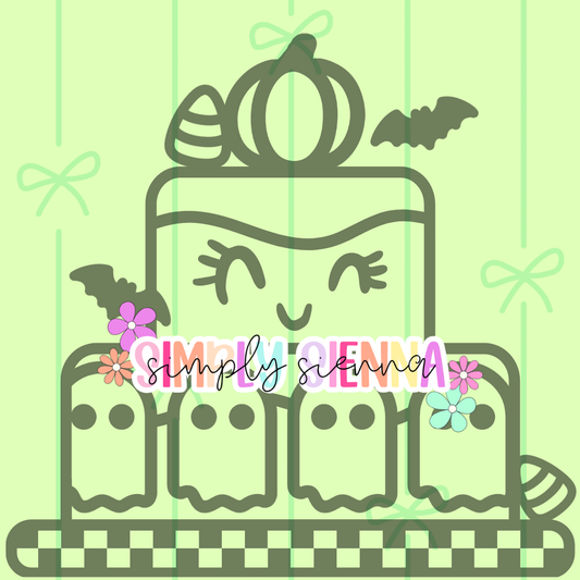 SPOOKY CAKE PNG