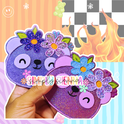Cute Floral Panda - FRESHIE