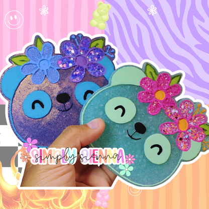Cute Floral Panda - FRESHIE