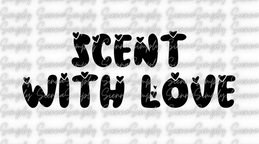 Scent With Love Thermal Template