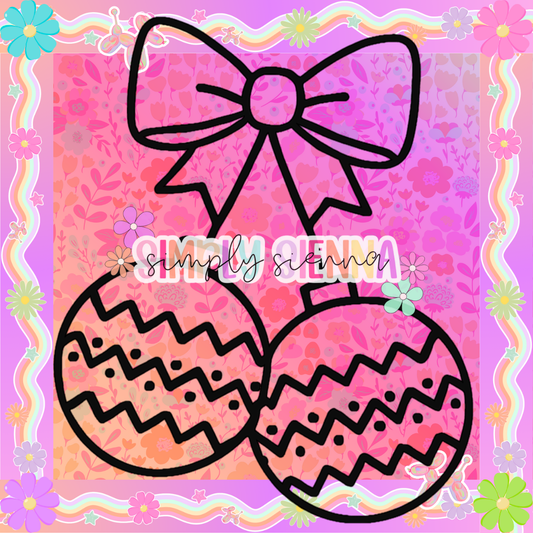 SWEATER ORNAMENT CHERRIES PNG