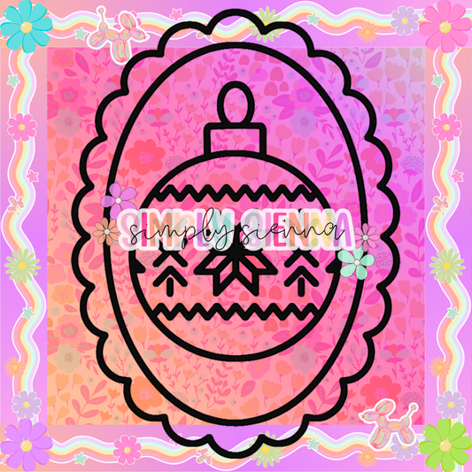 SWEATER ORNAMENT FRAME PNG