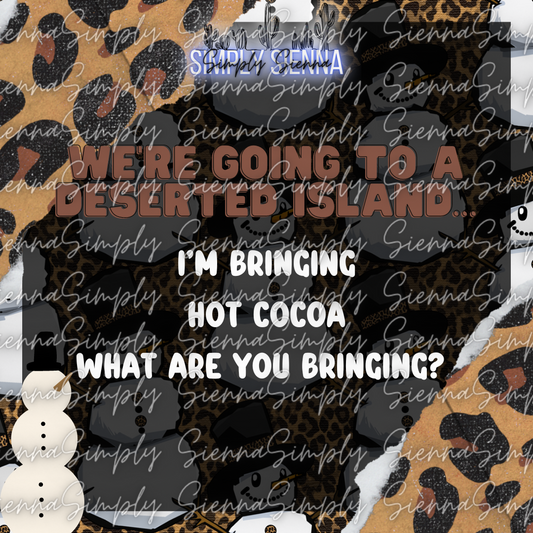 Snowman Deserted Island Game