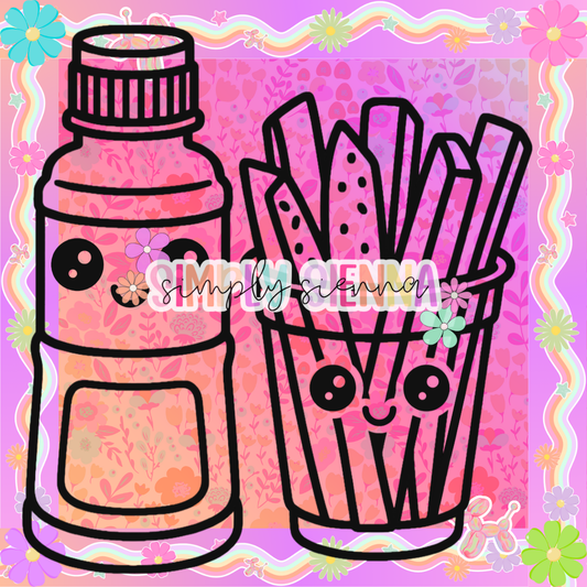 Tahin & Fruit Cup PNG