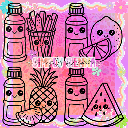 Tahin & Fruit Bundle PNG