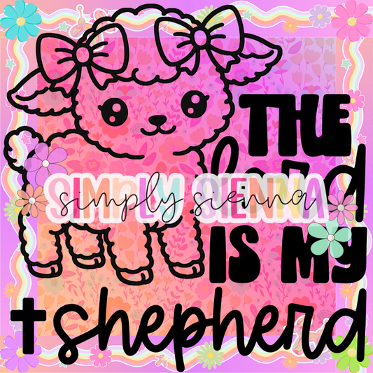 THE LORD IS MY SHEPHERD PNG