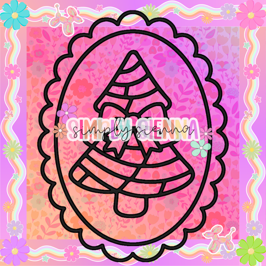 TREE CONCHA FRAME PNG