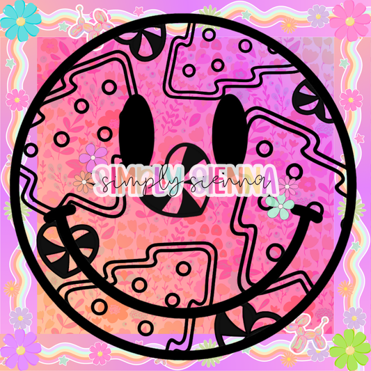 Tree Cookie & Peppermint Smiley PNG