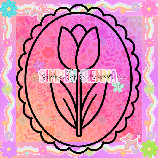 TULIP FRAME PNG