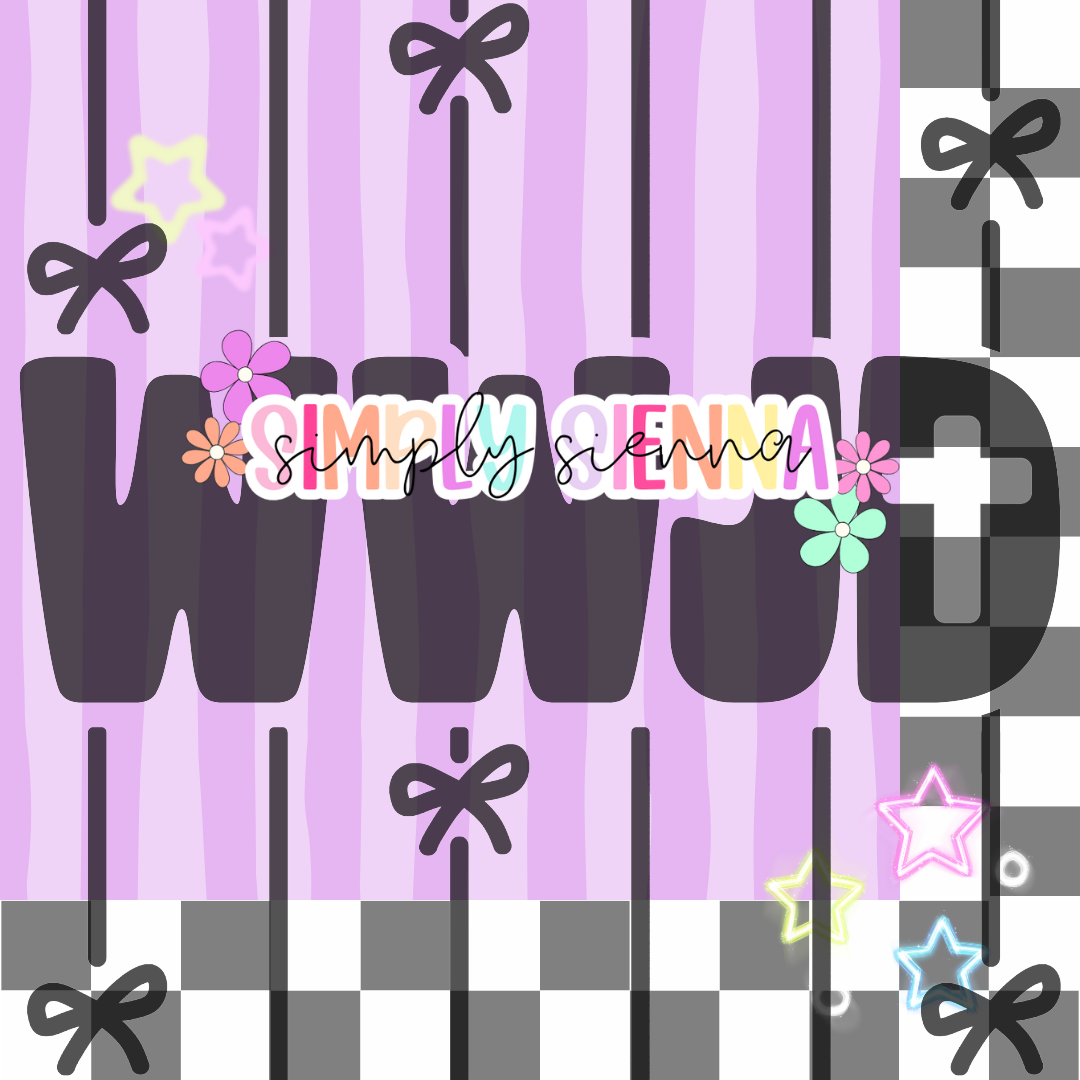 WWJD BOW PNG