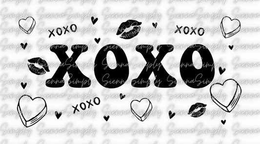 XOXO Thermal Template