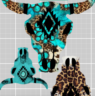 Aztec Bull Lightning Bolt