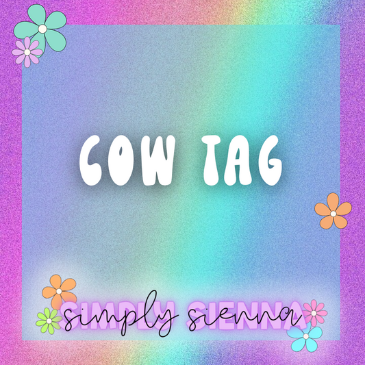 Cow Tag