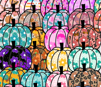 Floral Pumpkin