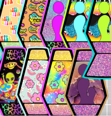 Floral Lava Lamp