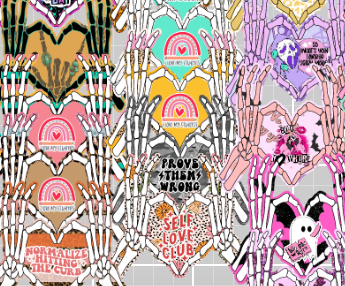 Heart Skele Hand