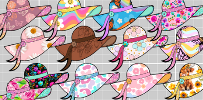 Floral Floppy Hat