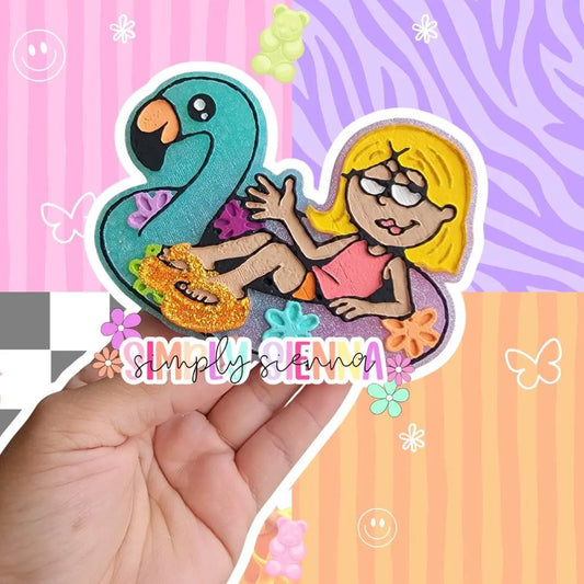 Flamingo Pool Floatie Lizzie - FRESHIE
