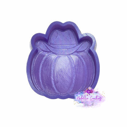 Cowboy Pumpkin Freshie Silicone Mold