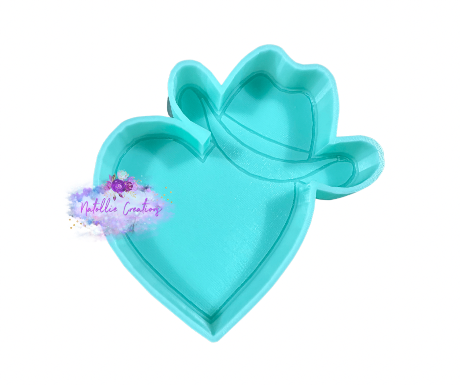 Cowboy Heart Freshie Silicone Mold