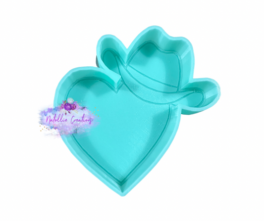 Cowboy Heart Freshie Silicone Mold