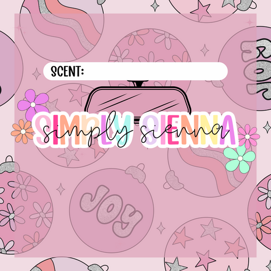 Pink Ornaments Bag Inserts