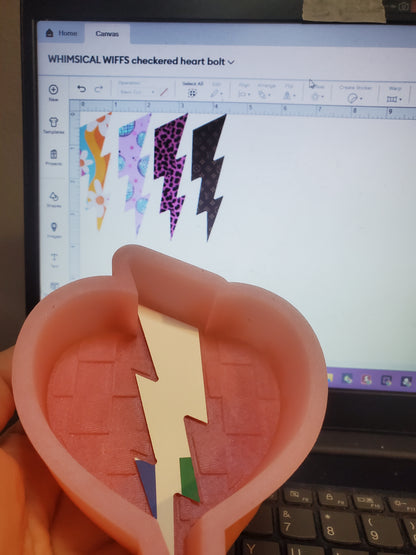 Heart With Bolt