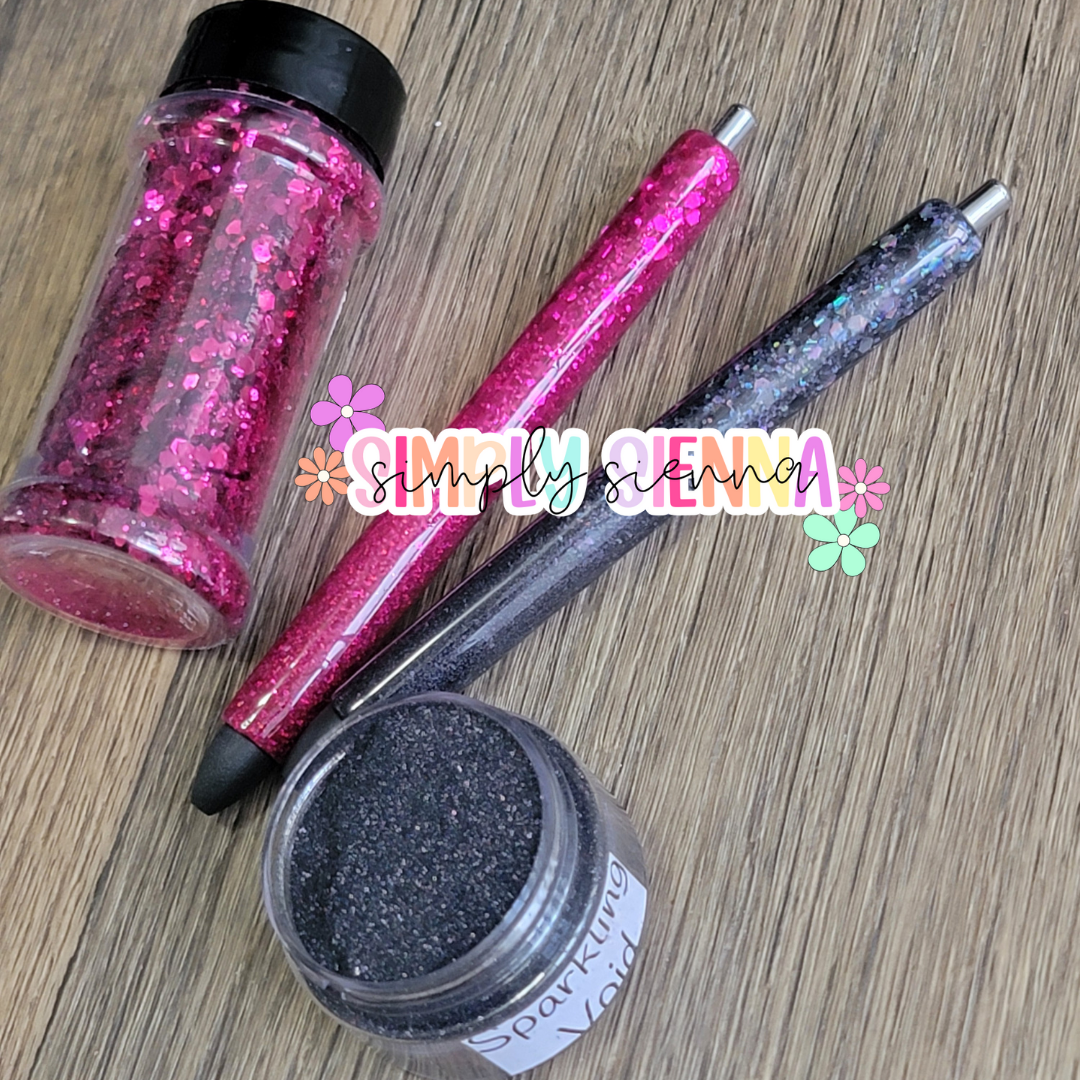 CUSTOM PEN - ombre chunky & fine