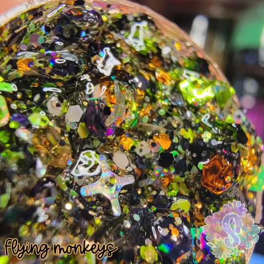 Flying Monkeys Hair Glitter