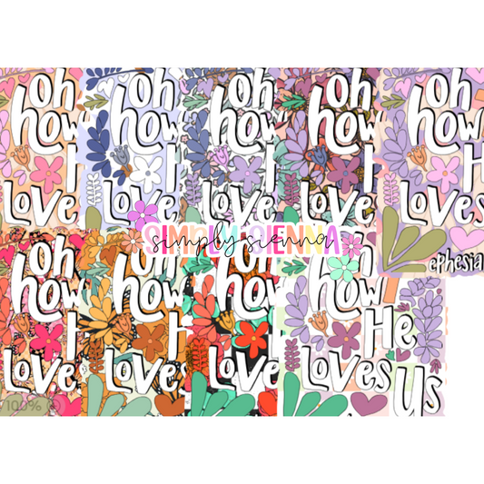 Oh How He Loves Us - GK MOLDS