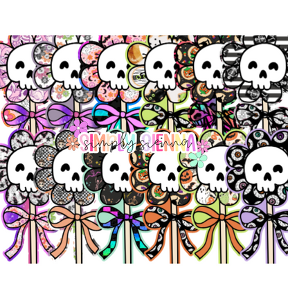 Flower Skull Lollipop - NATOLLIE CREATIONS