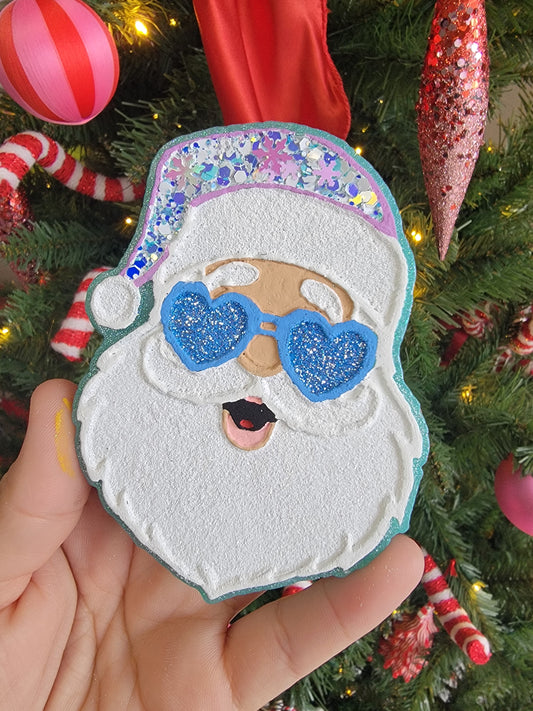 Heart Glasses Santa Claus - FRESHIE