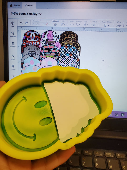 Smiley Beanie Guy - MOLDS GONE WILD