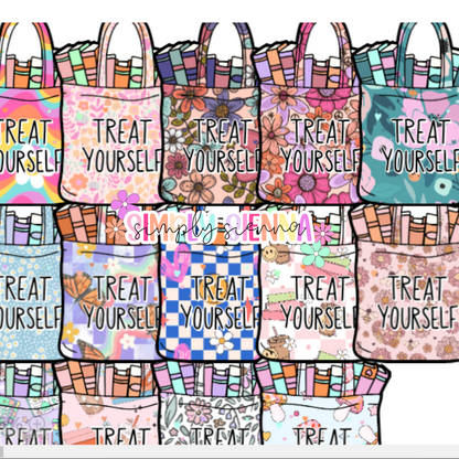 Book Tote - NATOLLIE CREATIONS