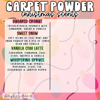 16oz Carpet Powder - CHRISTMAS SCENTS