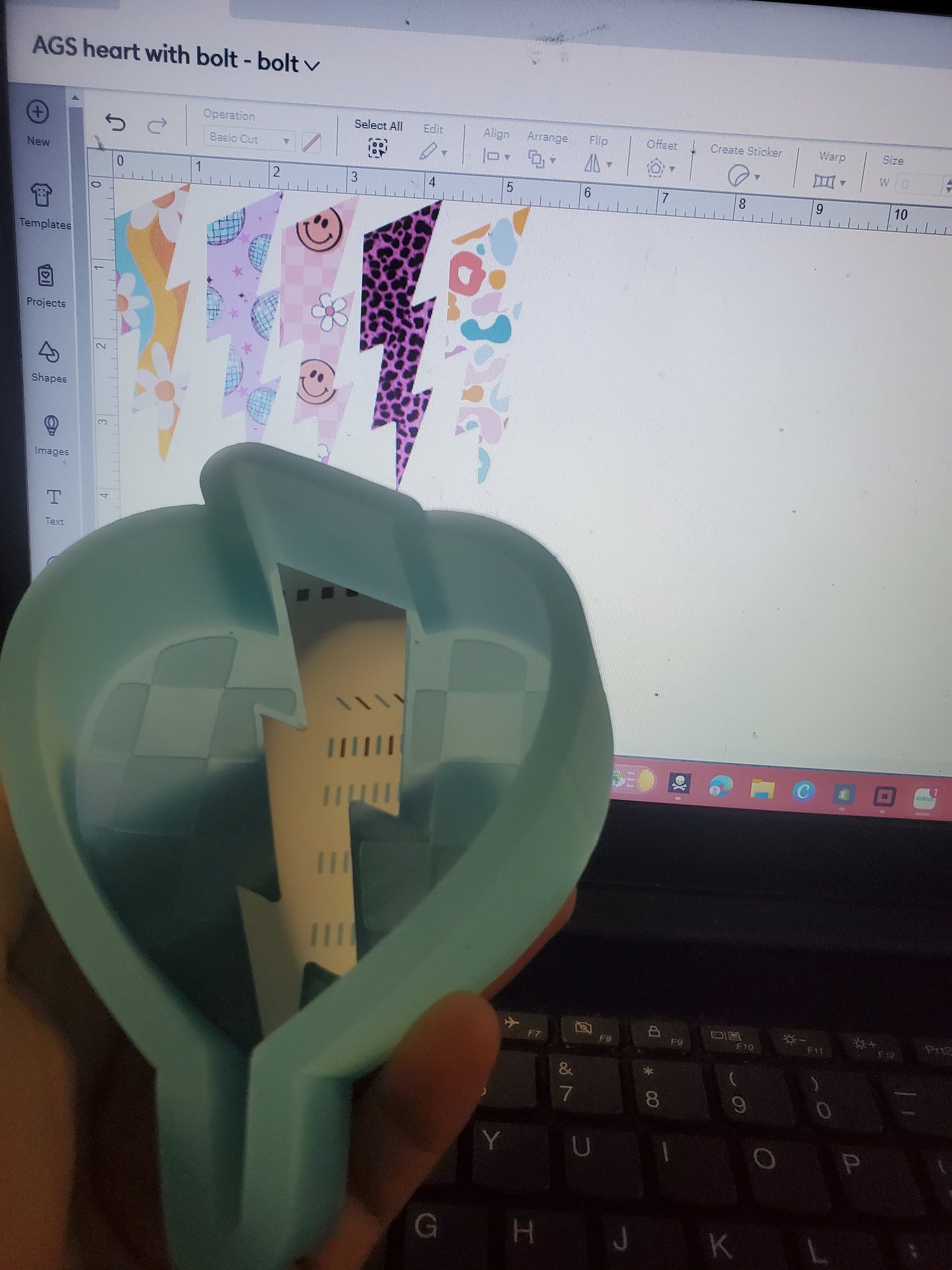 Heart With Bolt