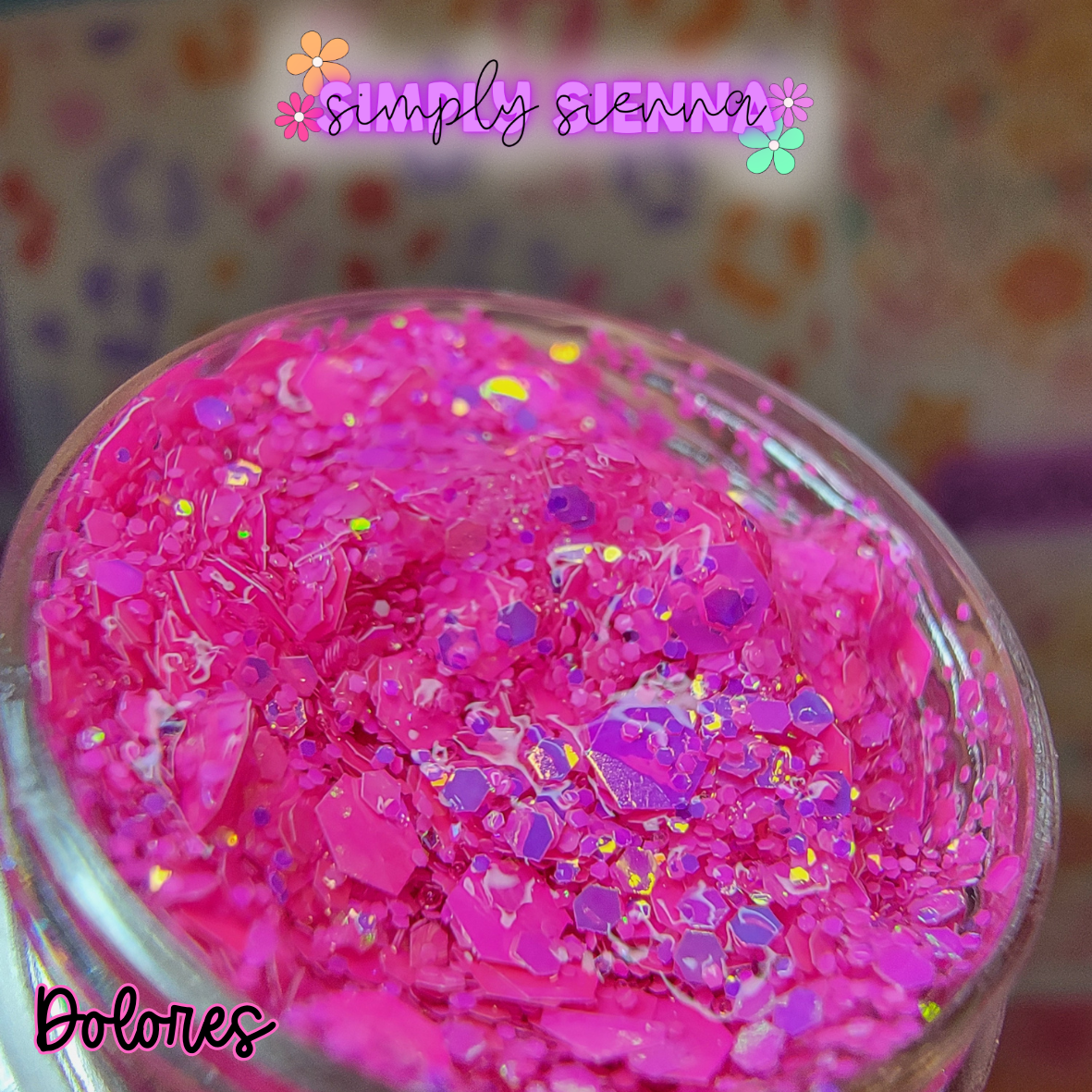 Dolores Hair Glitter