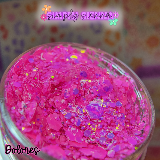 Dolores Hair Glitter