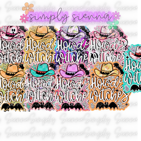 Howdy Witches - NATOLLIE CREATIONS