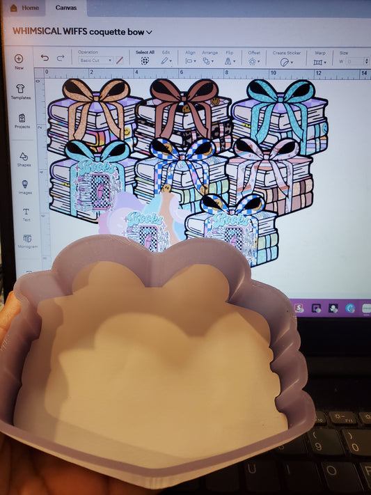 Coquette Books With Bow - WHIMSICAL WIFFS