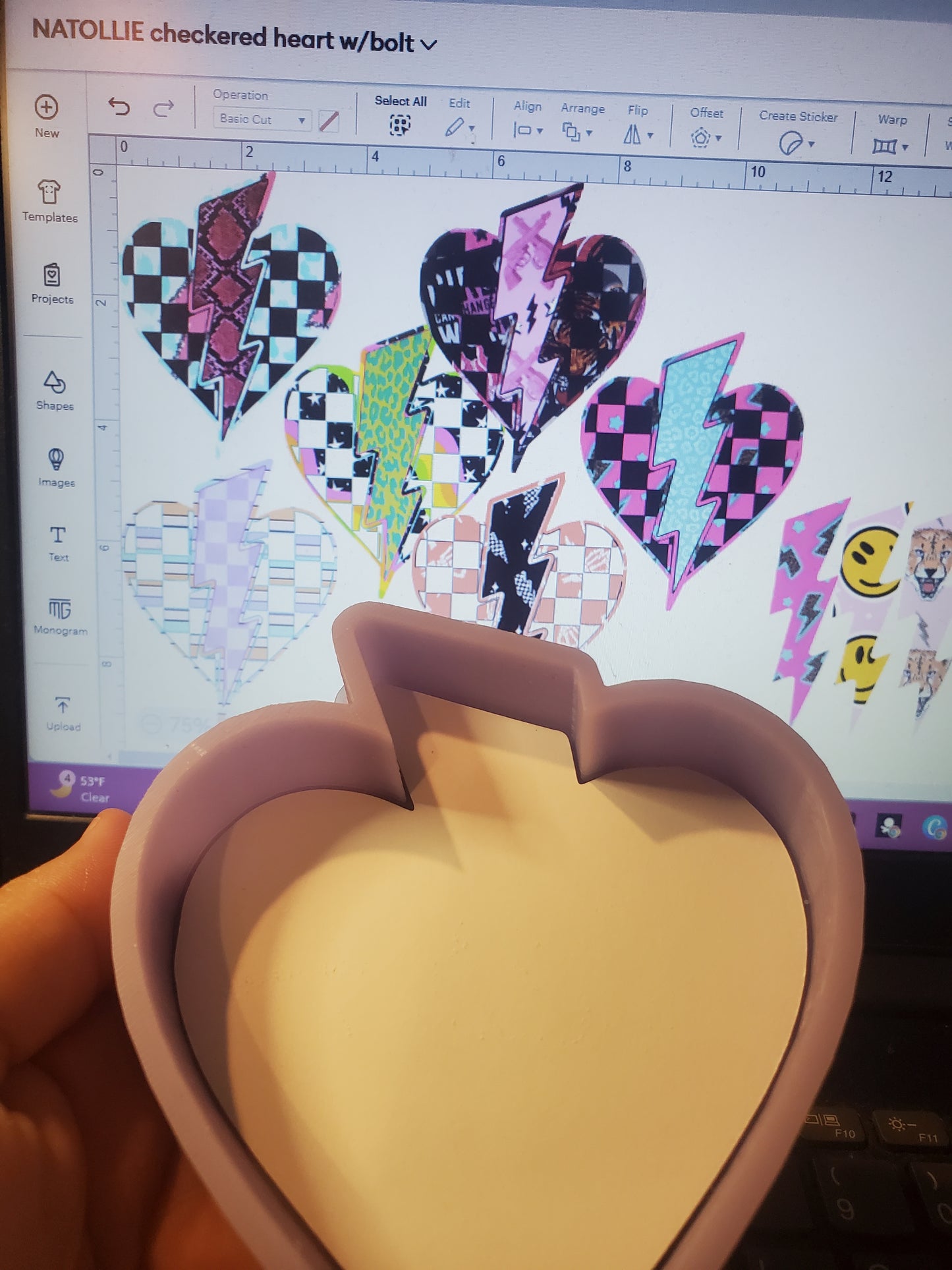 Heart With Bolt